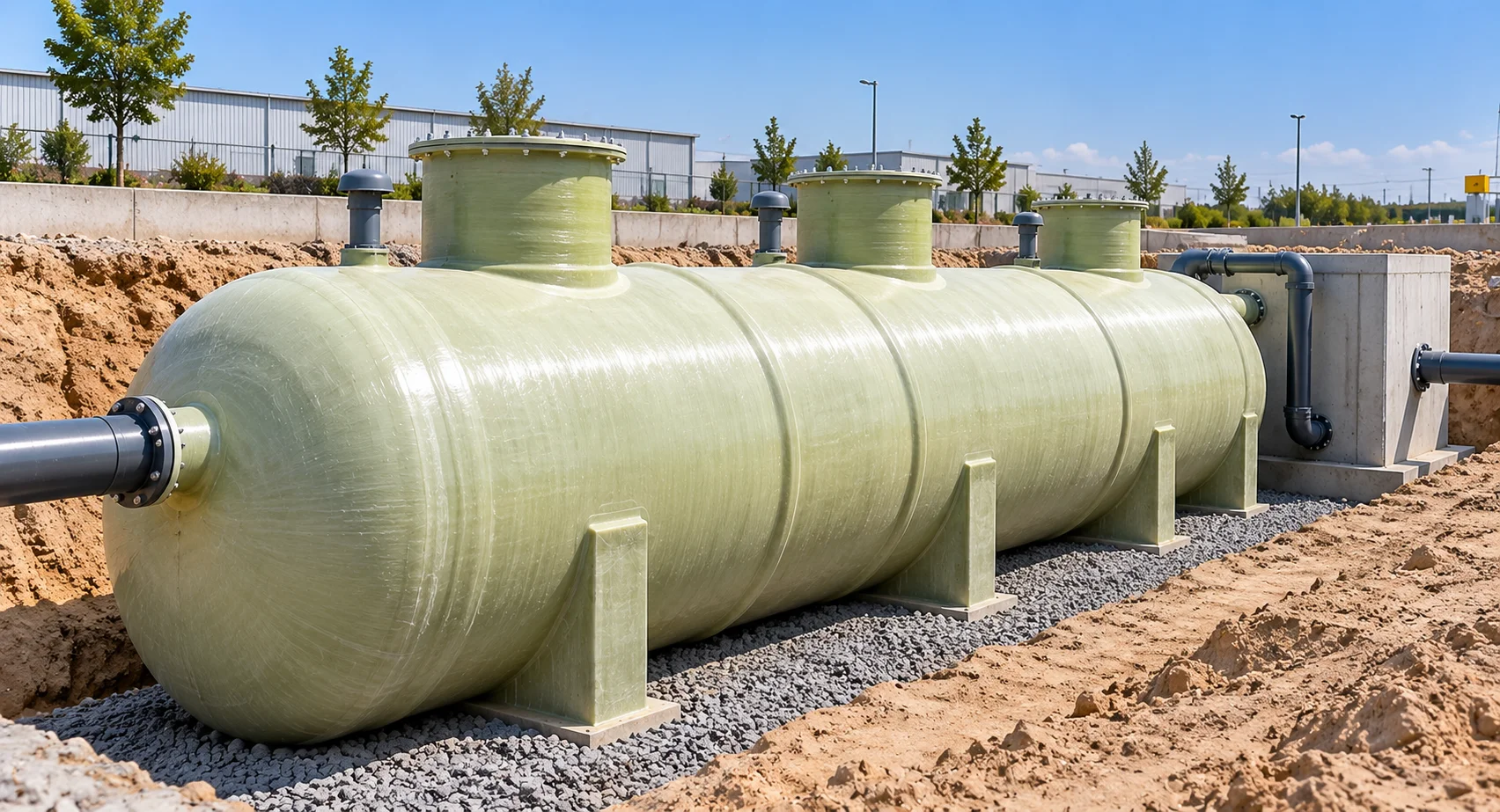 FRP septic Tank in Dubai
