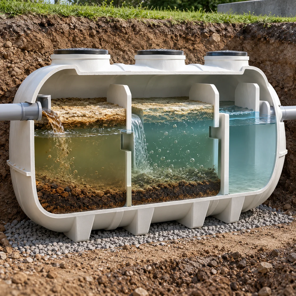 frp septic tank for homes in the UAE