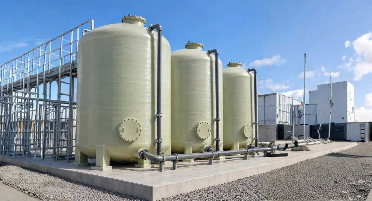FRP Water Storage Tanks in UAE