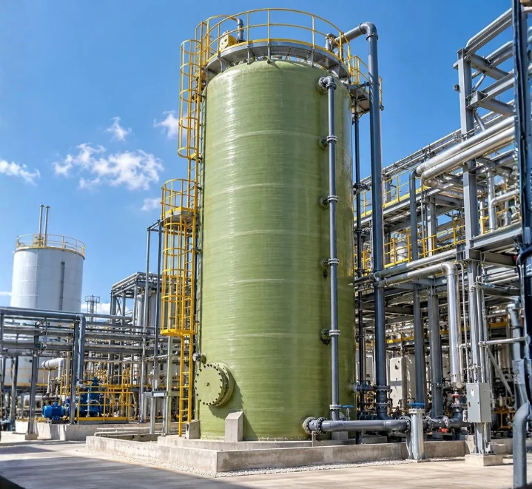 frp industrial storage tanks supplier in the UAE