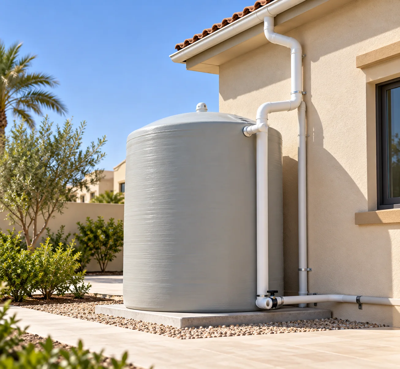 Fiberglass Rainwater Storage Tank Manufacturer in the UAE