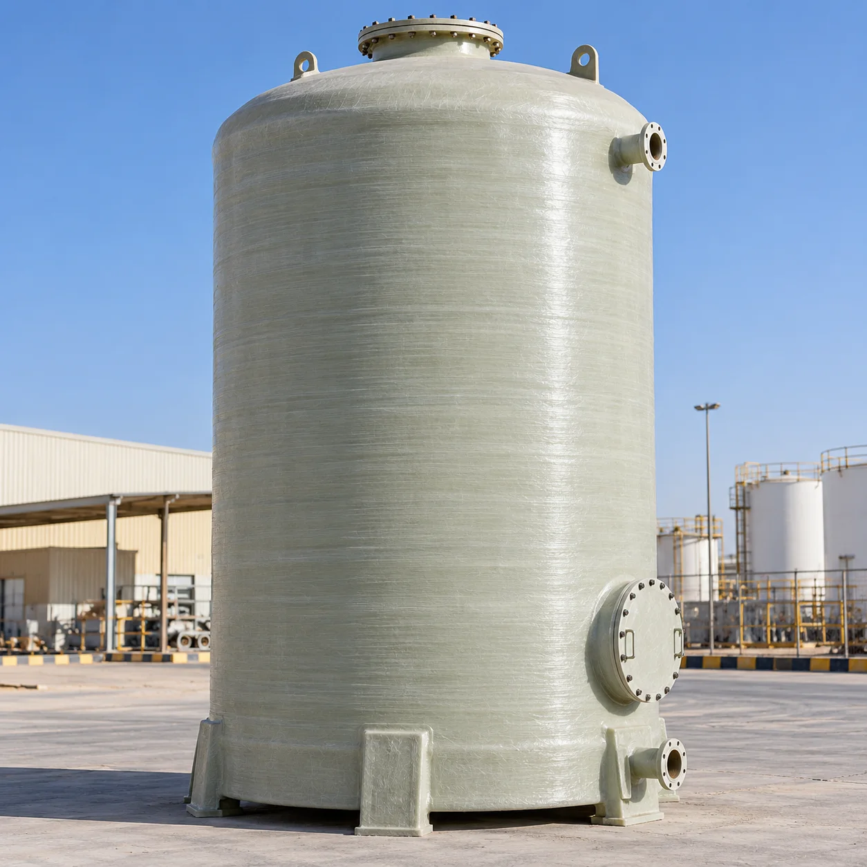 Vertical fiberglass supplier in the UAE